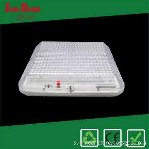 20W IP65 square emergency sensor bulkhead lamp